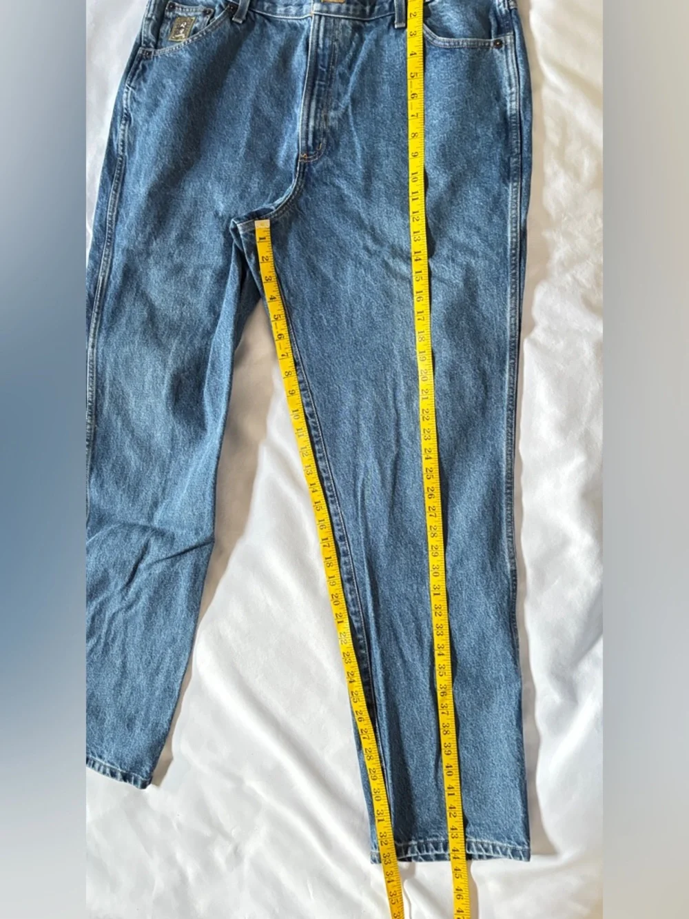 Cinch Jeans Mens 38x34 Straight Leg Blue Denim Western Cowboy Workwear